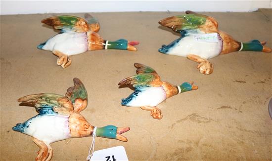 4 Beswick ducks